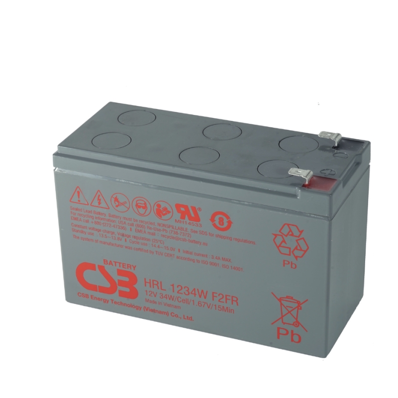 台达 蓄电池 CSB,蓄电池,CSB-HRL1234W-铅蓄电,9Ah,12V, (单位:个) - e备商城